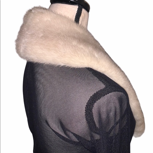 Genuine mink fur collard - Picture 3 of 11